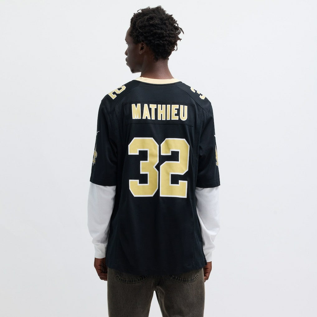 Tyrann Mathieu New Orleans Saints Game Jersey Black
