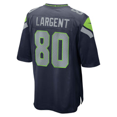 Steve Largent Seattle Seahawks Retired Player Game Jersey College Navy