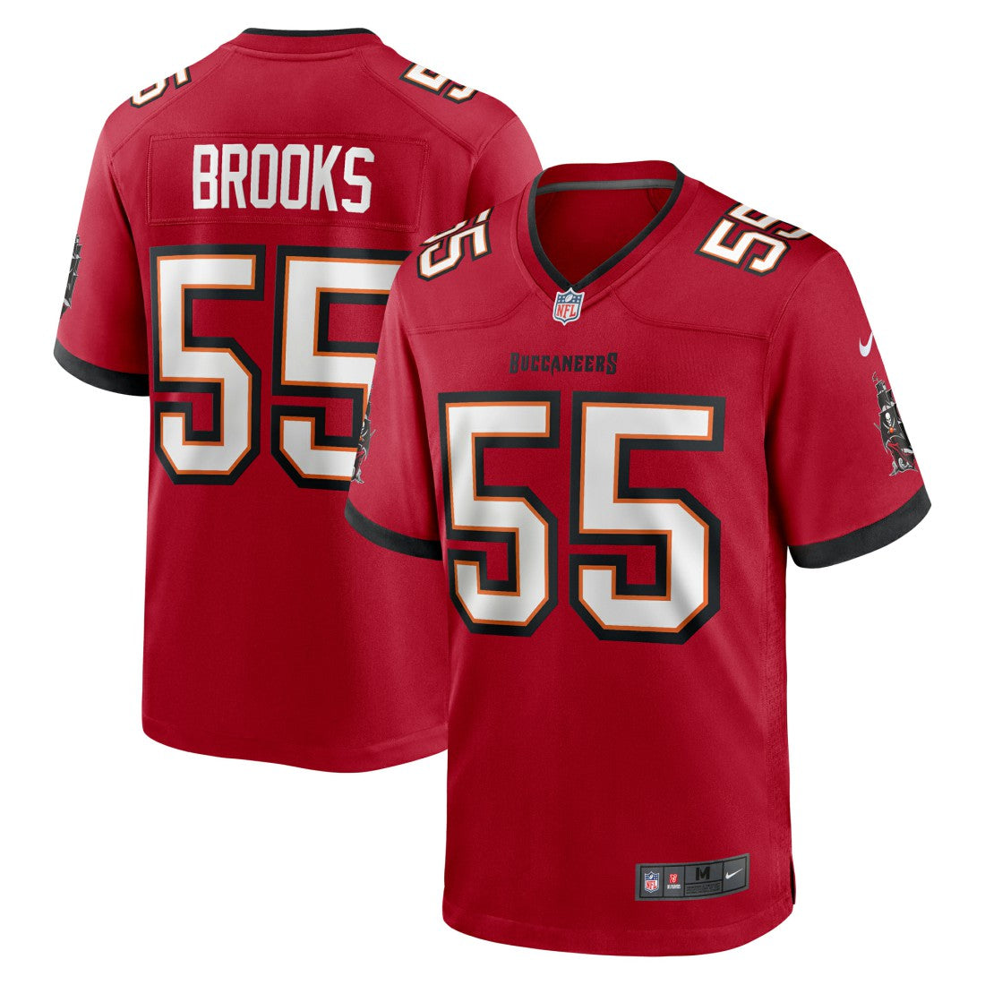 Derrick Brooks Tampa Bay Buccaneers Retired Player Game Jersey Red