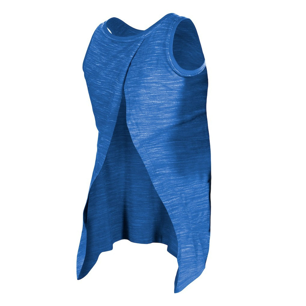 Buffalo Bills New Era Women's Plus Size Space Dye Active Tank Top Royal
