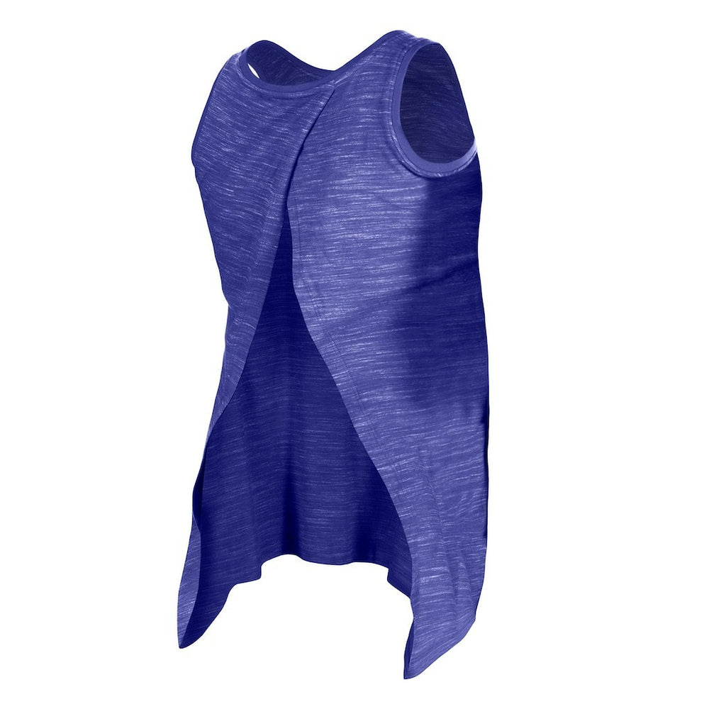 Baltimore Ravens New Era Women's Space Dye Active Tank Top Purple