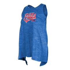 Buffalo Bills New Era Women's Space Dye Active Tank Top Royal