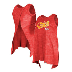 Kansas City Chiefs New Era Women's Space Dye Active Tank Top Red