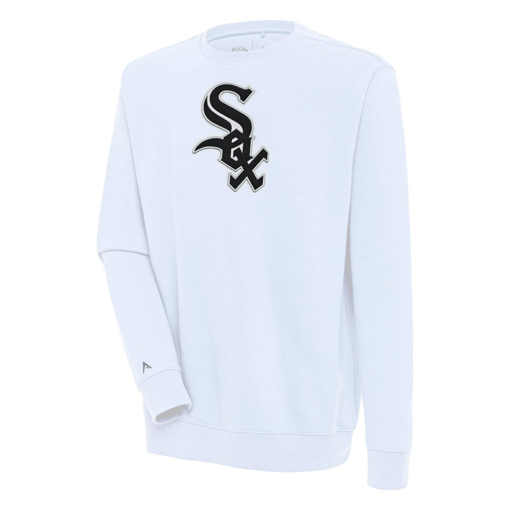 Chicago White Sox Antigua Victory Pullover Sweatshirt - White Pullover