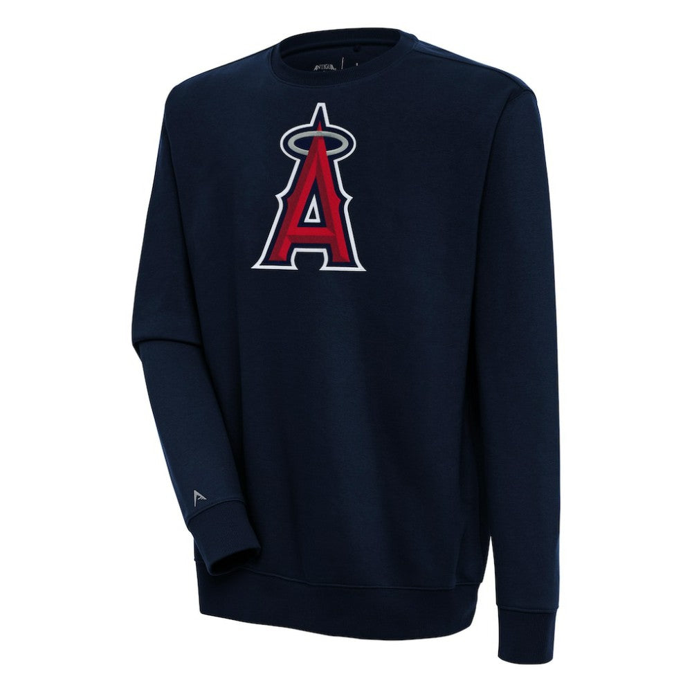 Los Angeles Angels Antigua Victory Pullover Sweatshirt - Navy Pullover
