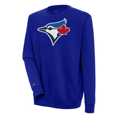 Toronto Blue Jays Antigua Victory Pullover Sweatshirt - Royal Pullover