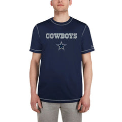Dallas Cowboys New Era Third Down Puff Print T-Shirt Navy