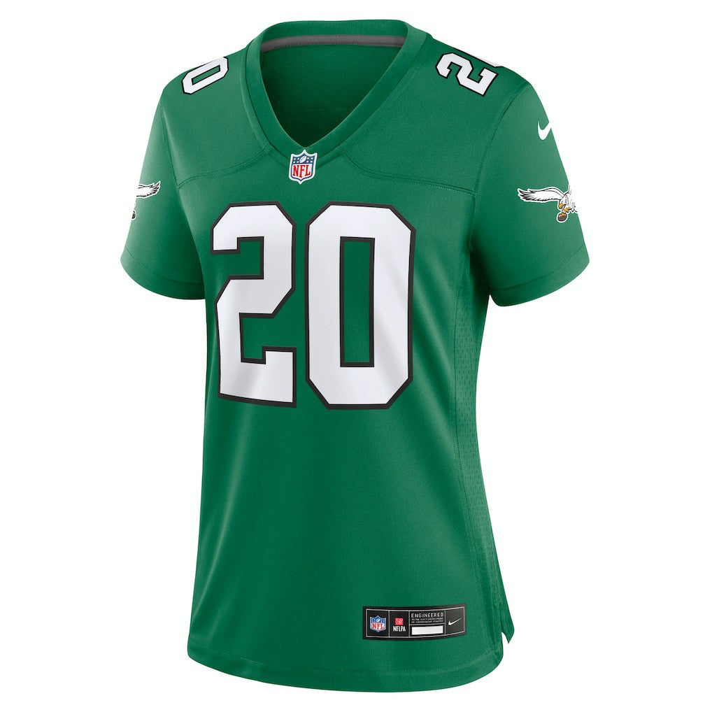Brian Dawkins Philadelphia Eagles Women's Alternate Game Jersey Kelly Green