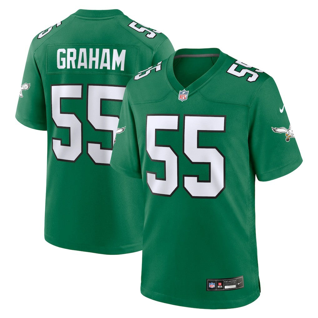Brandon Graham Philadelphia Eagles Alternate Game Jersey Kelly Green