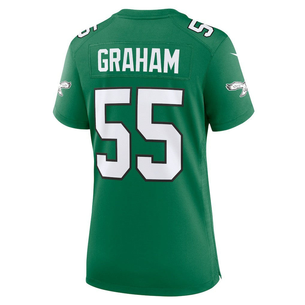 Brandon Graham Philadelphia Eagles Women's Alternate Game Jersey Kelly Green
