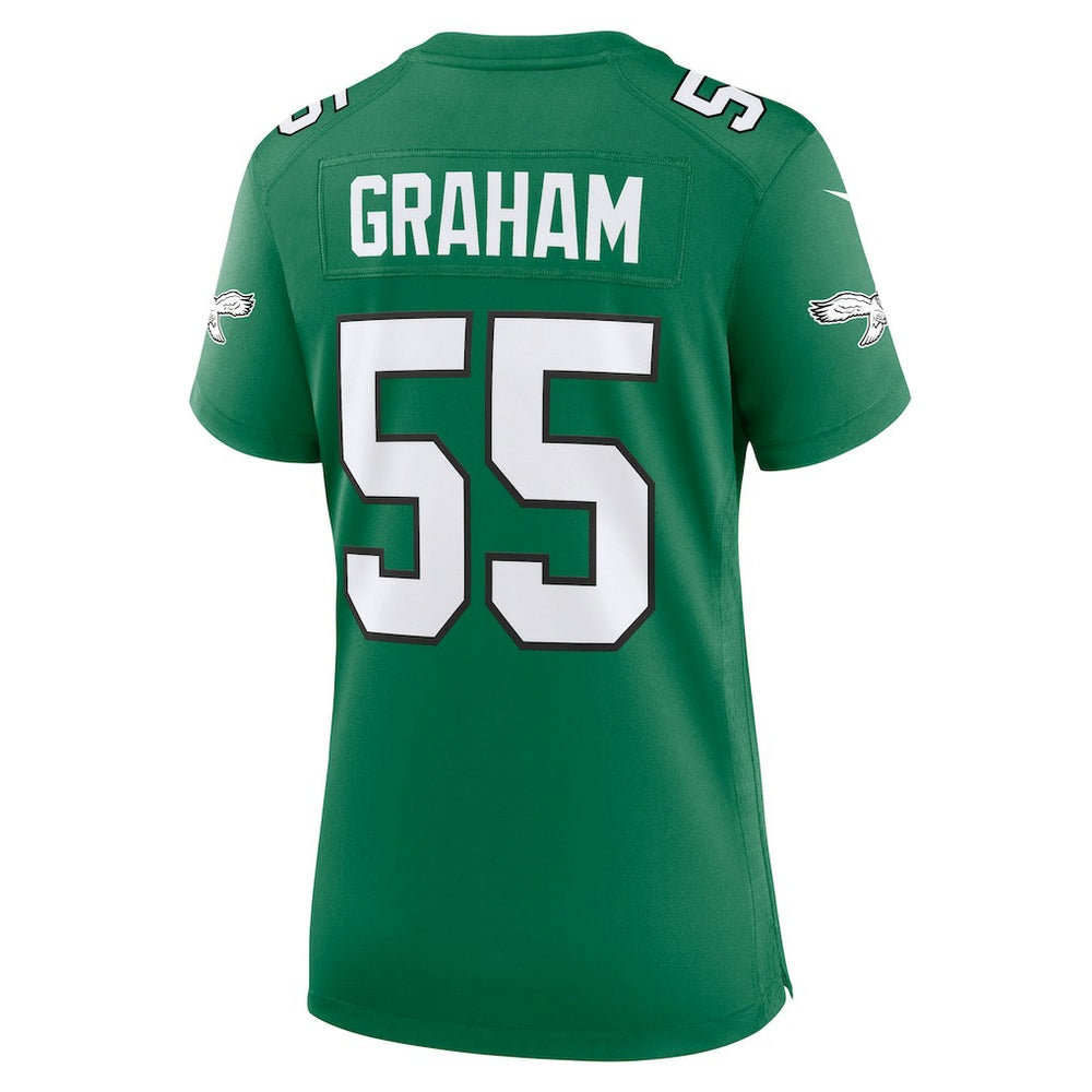 Brandon Graham Philadelphia Eagles Women's Alternate Game Jersey Kelly Green