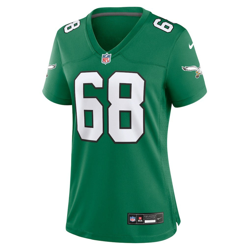 Jordan Mailata Philadelphia Eagles Women's Alternate Game Jersey Kelly Green