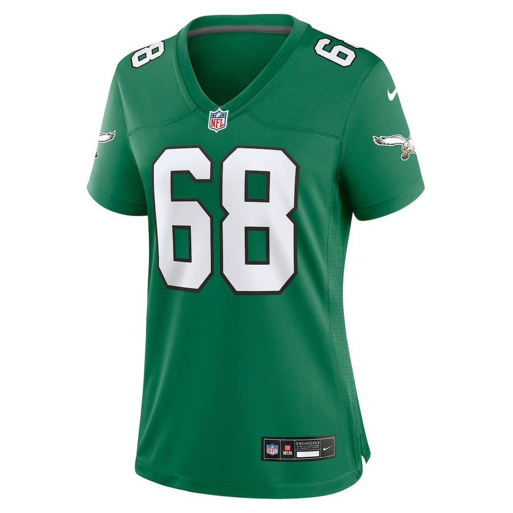 Jordan Mailata Philadelphia Eagles Women's Alternate Game Jersey Kelly Green