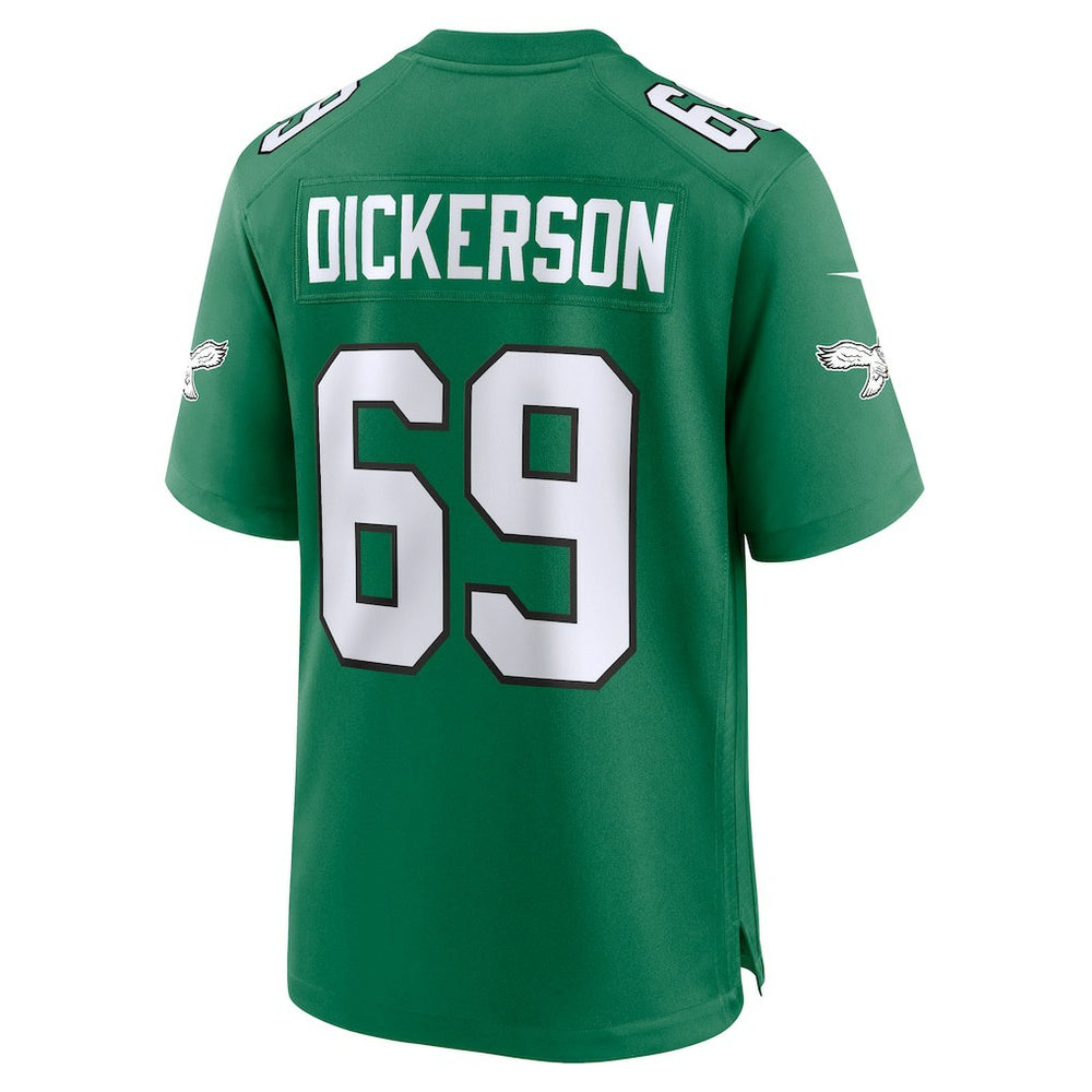 Landon Dickerson Philadelphia Eagles Alternate Game Jersey Kelly Green
