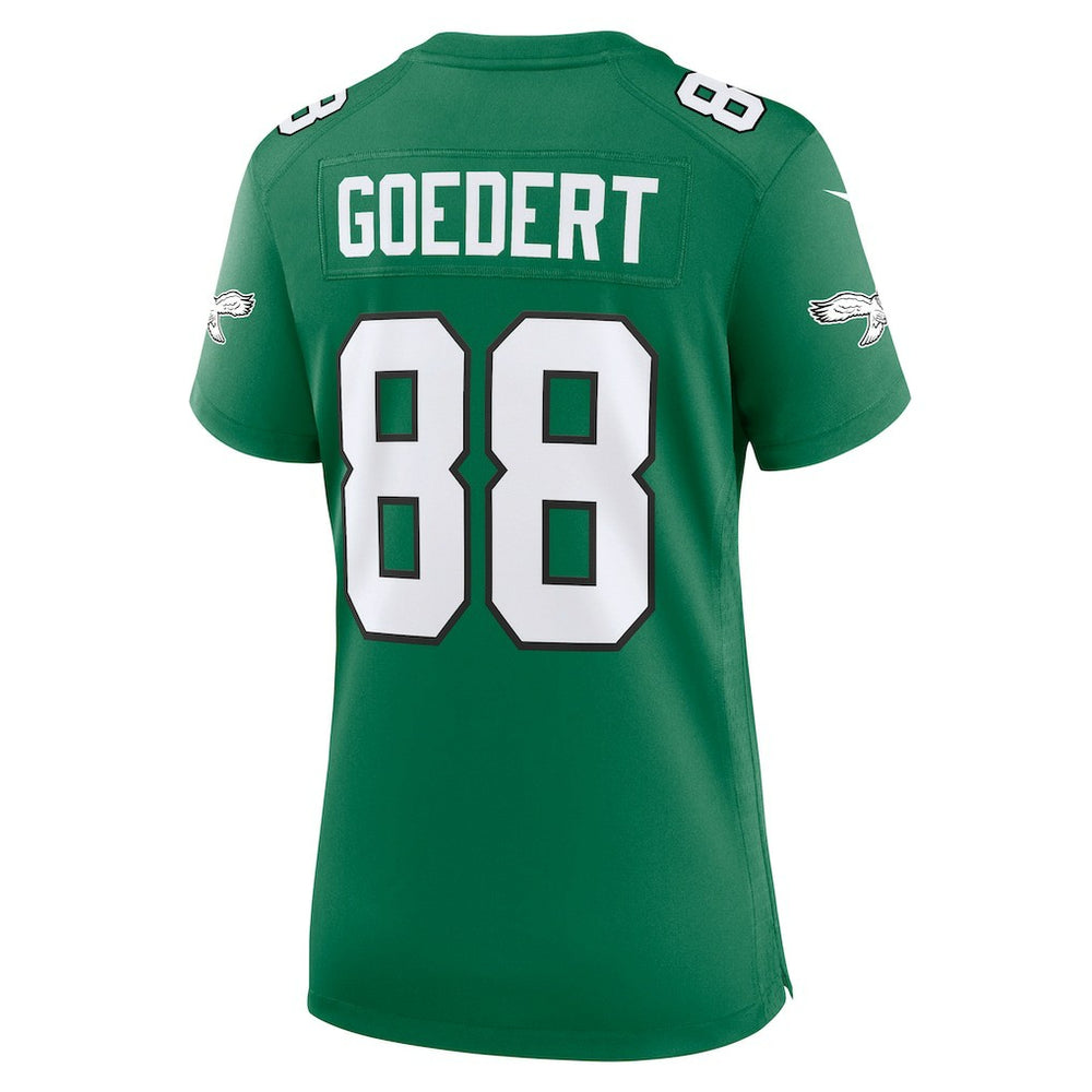 Dallas Goedert Philadelphia Eagles Women's Alternate Game Jersey Kelly Green