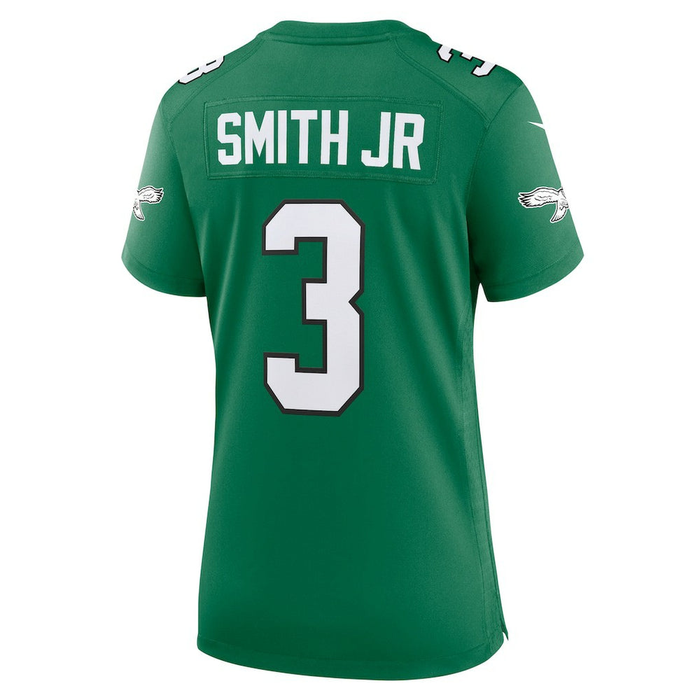 Nolan Smith Philadelphia Eagles Women's Alternate Game Jersey Kelly Green