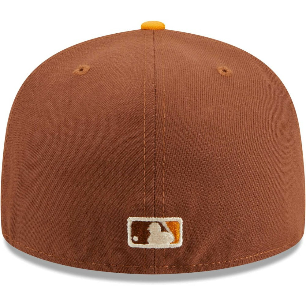 Atlanta Braves New Era Tiramisu  59FIFTY Fitted Hat - Brown Hats