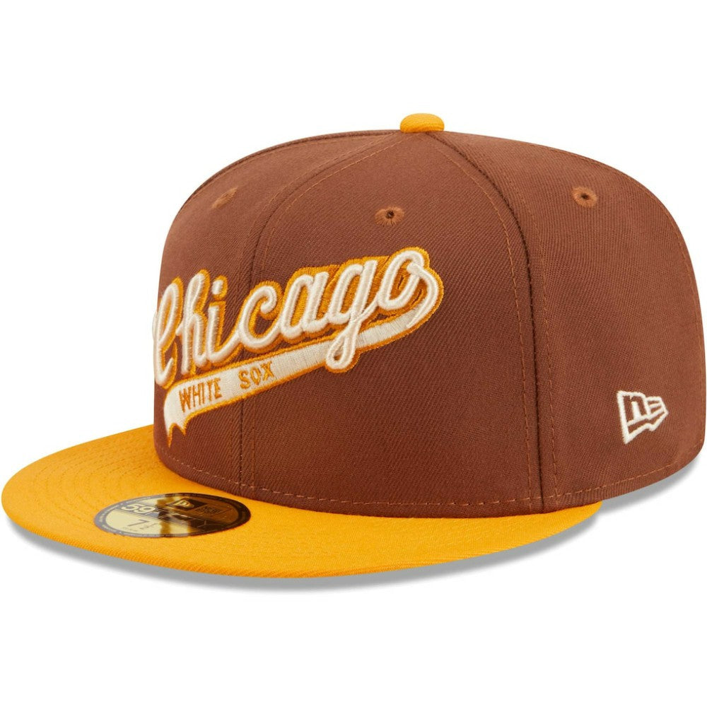Chicago White Sox New Era Tiramisu  59FIFTY Fitted Hat - Brown Hats