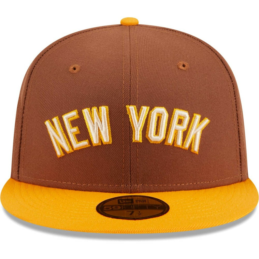 New York Yankees New Era Tiramisu  59FIFTY Fitted Hat - Brown Hats