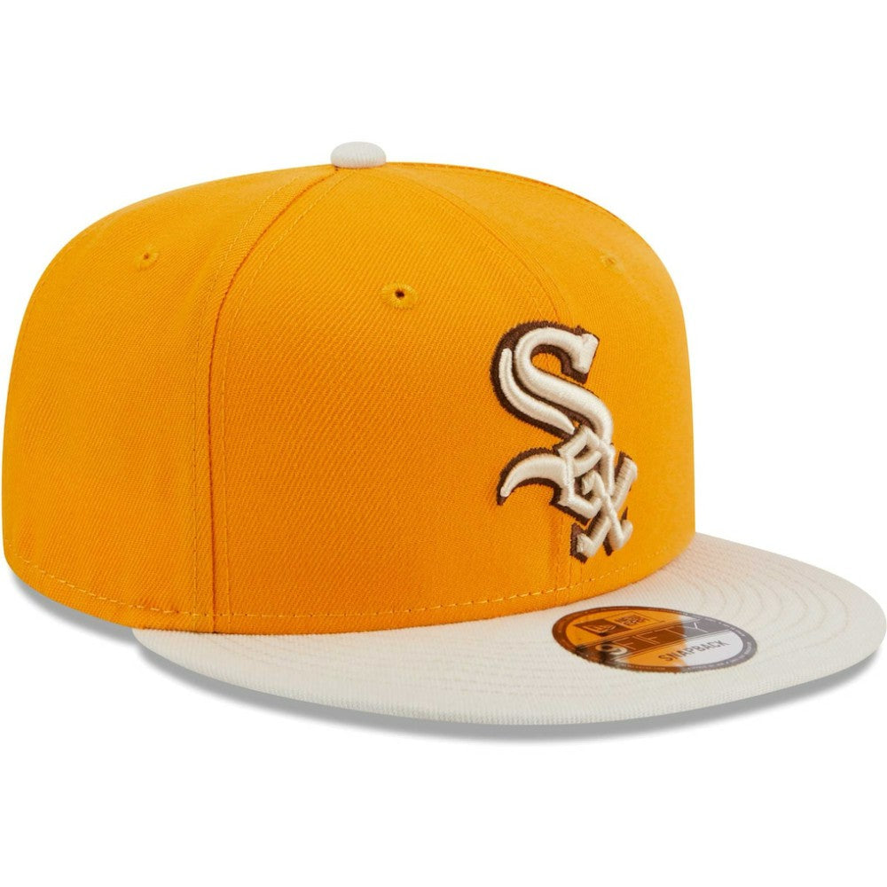 Chicago White Sox New Era Tiramisu  9FIFTY Snapback Hat - Gold Hats