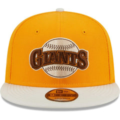 San Francisco Giants New Era Tiramisu  9FIFTY Snapback Hat - Gold Hats
