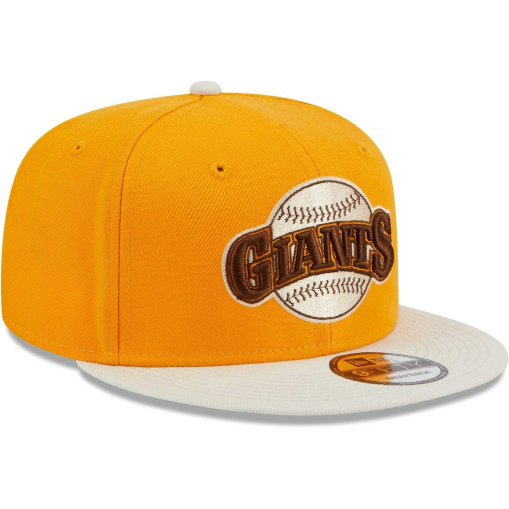 San Francisco Giants New Era Tiramisu  9FIFTY Snapback Hat - Gold Hats