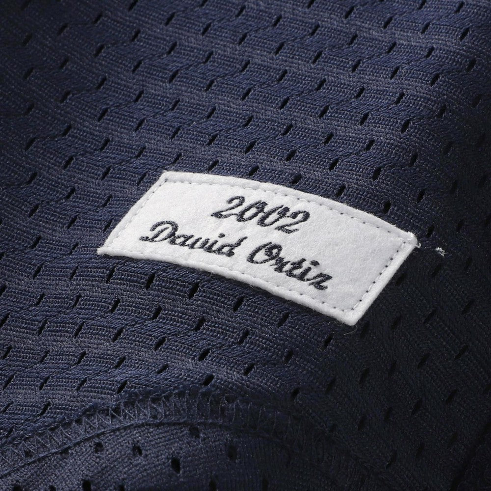 David Ortiz Minnesota Twins Mitchell & Ness Youth Cooperstown Collection Mesh Batting Practice Jersey - Navy Jerseys