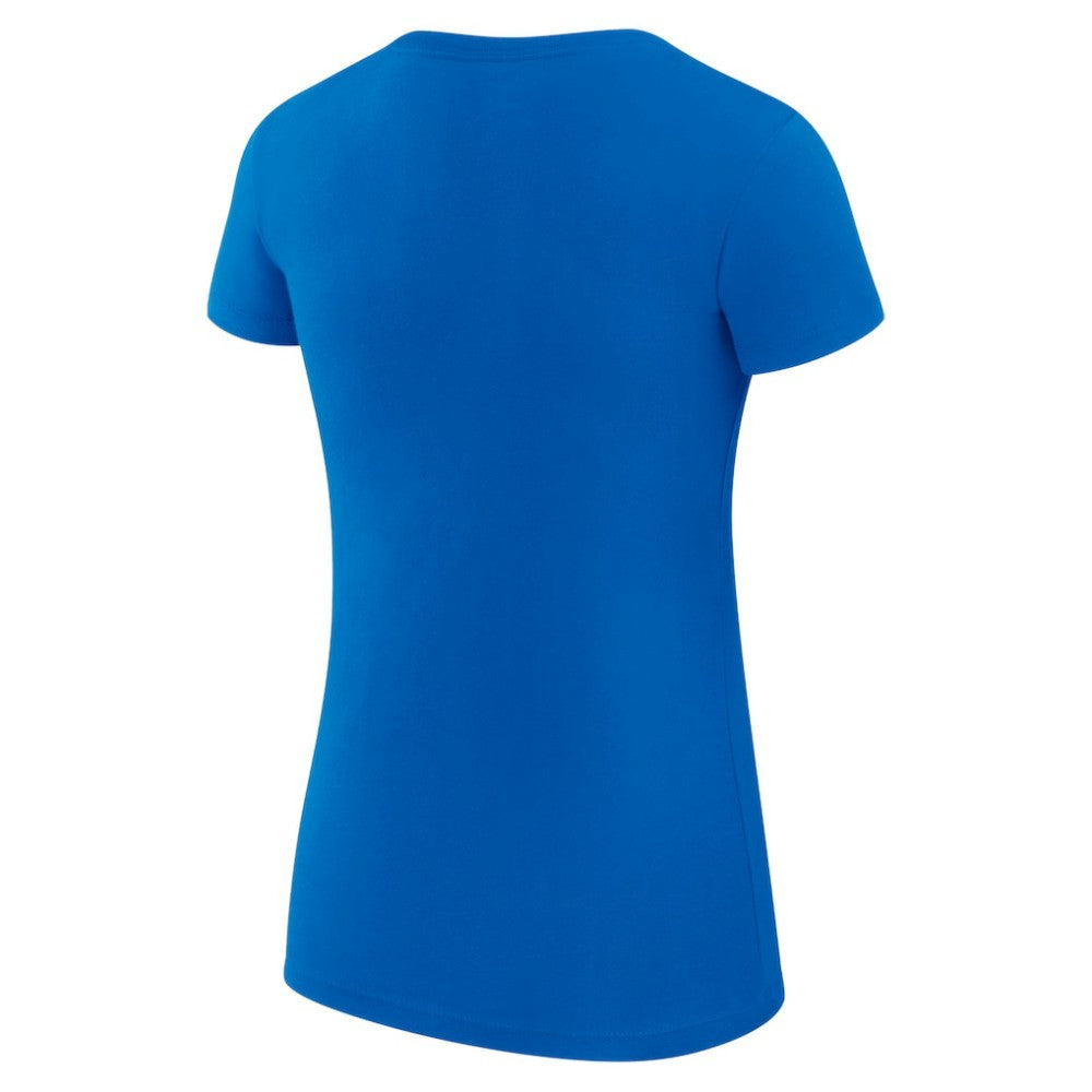 NHL Buffalo Sabres G-III 4Her by Carl Banks Women's Super-Slim Fit Lightweight Heart T-Shirt - Royal