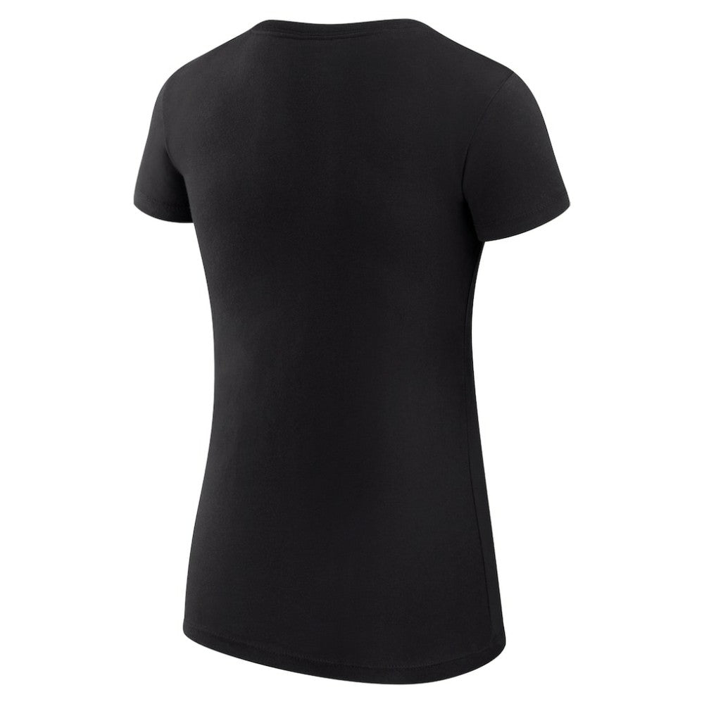 NHL Anaheim Ducks G-III 4Her by Carl Banks Women's Super-Slim Fit Lightweight Heart T-Shirt - Black