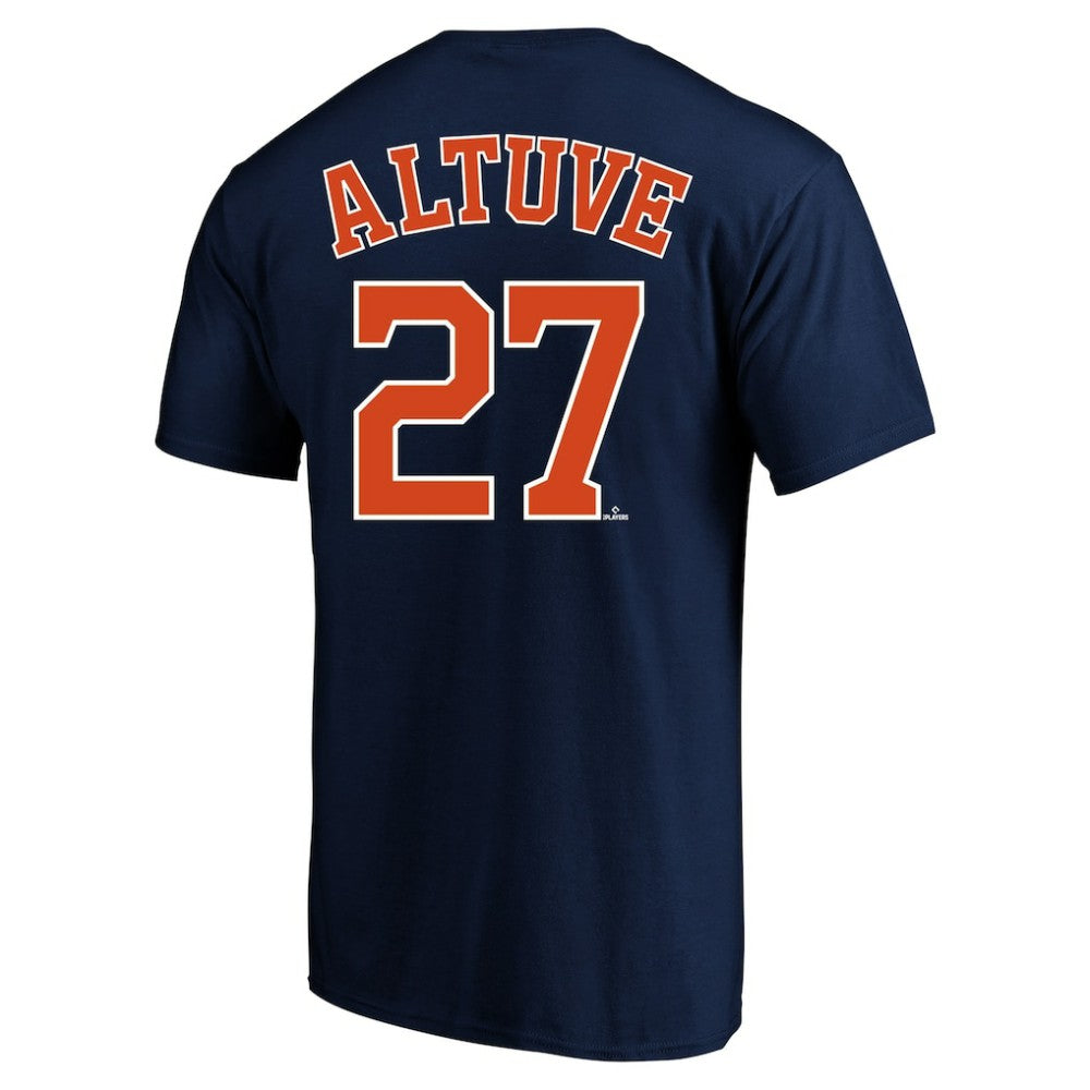 Jose Altuve Houston Astros Fanatics Big & Tall Name & Number T-Shirt - Navy T-shirts