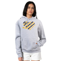 NHL Boston Bruins G-III 4Her by Carl Banks Women's Heart Pullover Hoodie - Heather Gray