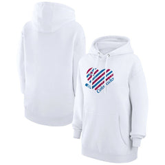 NHL Colorado Avalanche G-III 4Her by Carl Banks Women's Heart Pullover Hoodie - White