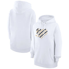 NHL Vegas Golden Knights G-III 4Her by Carl Banks Women's Heart Pullover Hoodie - White