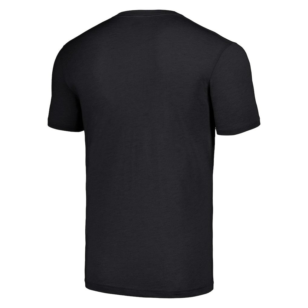 Pittsburgh Steelers Homage Unisex Monsters of the Gridiron Halloween Tri-Blend T-Shirt Charcoal