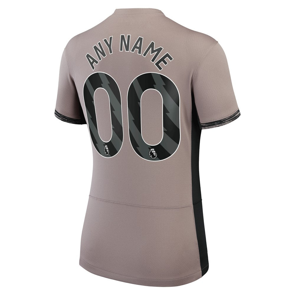 Tottenham Hotspur Women's 2023/24 Third Stadium Replica Custom Jersey – Tan