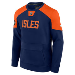 NHL New York Islanders Fanatics 2024 NHL Stadium Series Authentic Pro Fleece Logo Pullover Sweatshirt - Navy