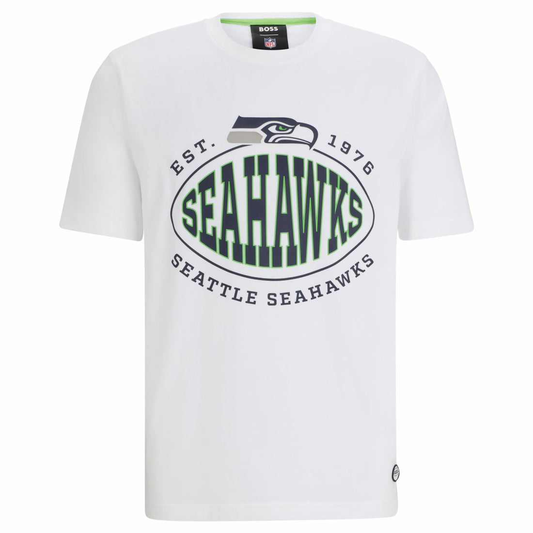 Seattle Seahawks BOSS X NFL Trap T-Shirt White