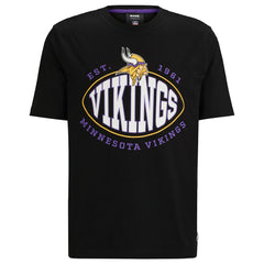 Minnesota Vikings BOSS X NFL Trap T-Shirt Black