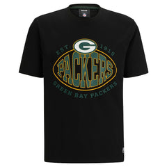 Green Bay Packers BOSS X NFL Trap T-Shirt Black