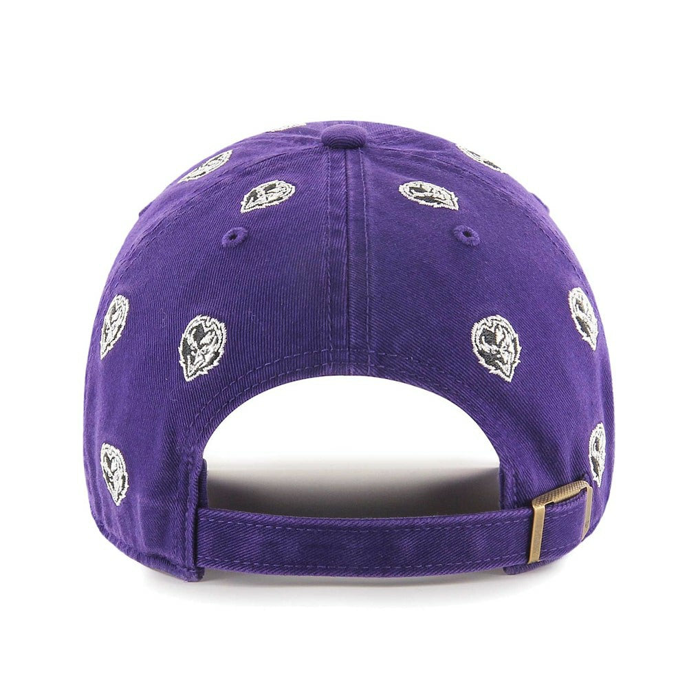 Baltimore Ravens '47 Confetti Clean Up Adjustable Hat Purple