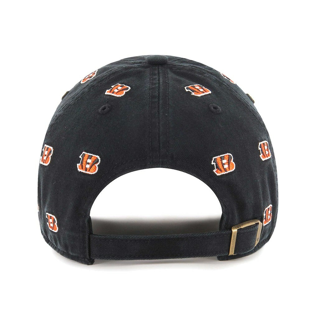Cincinnati Bengals '47 Confetti Clean Up Adjustable Hat Black