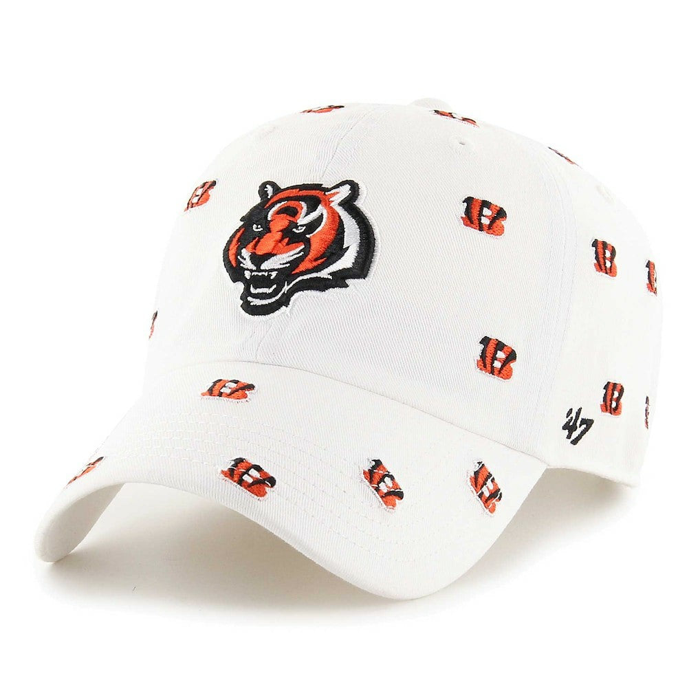 Cincinnati Bengals '47 Confetti Clean Up Adjustable Hat White