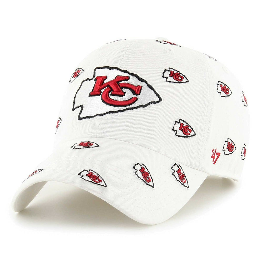 Kansas City Chiefs '47 Confetti Clean Up Adjustable Hat White