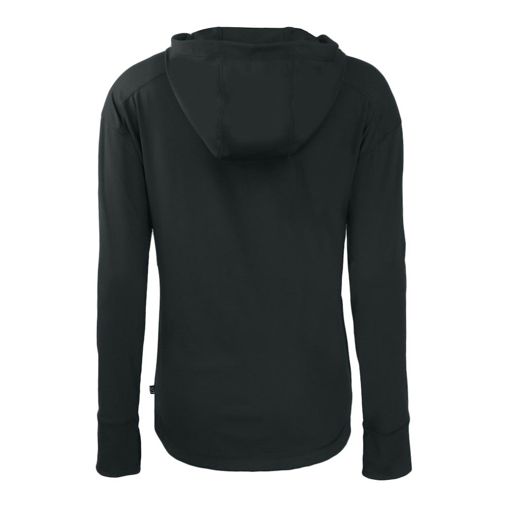 San Francisco Giants Cutter & Buck Women's Daybreak Eco Recycled Full-Zip Hoodie - Black Hoodies