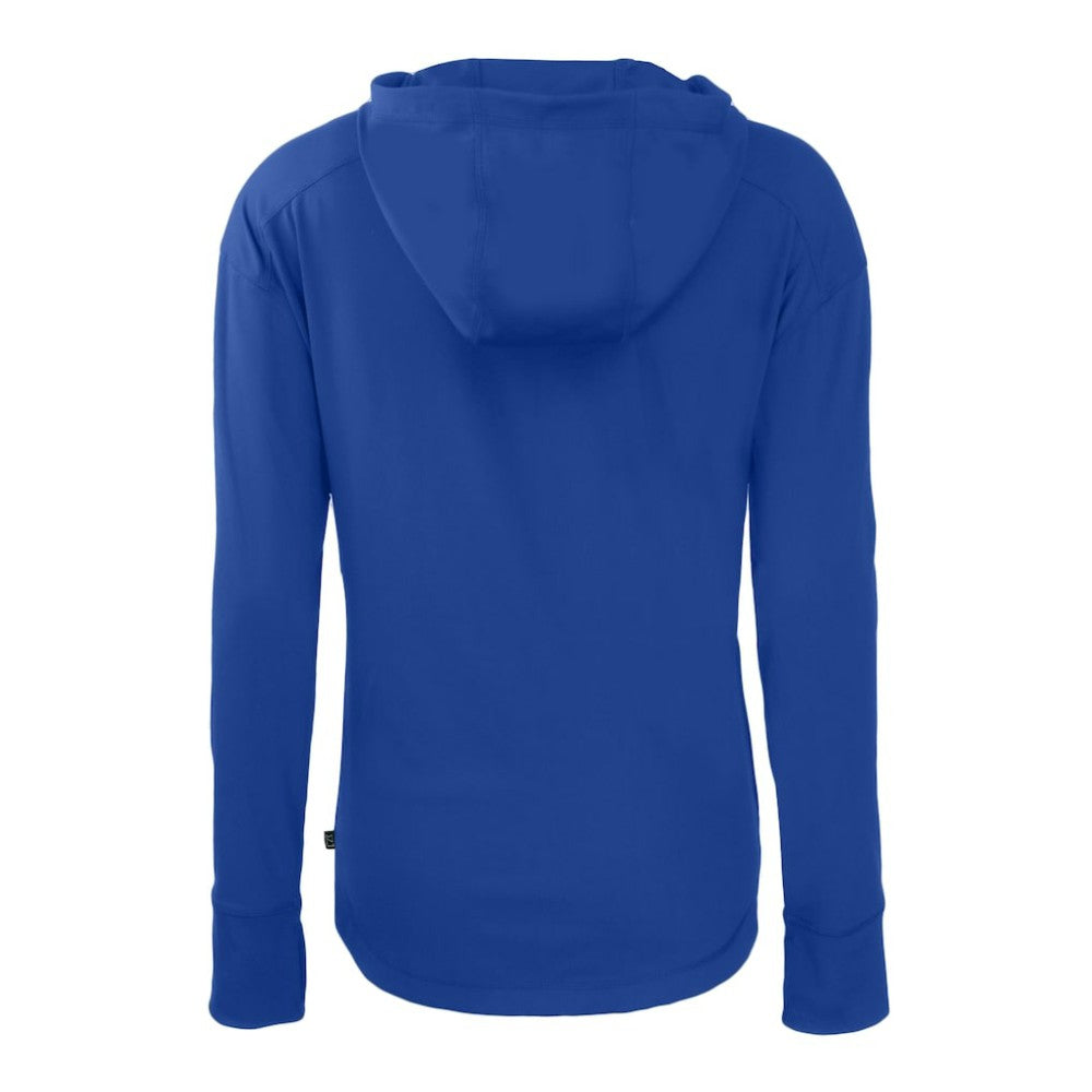 Chicago Cubs Cutter & Buck Women's Daybreak Eco Recycled Full-Zip Hoodie - Royal Hoodies