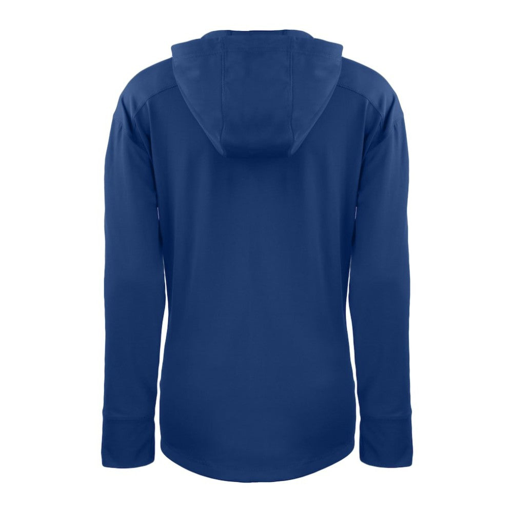 Texas Rangers Cutter & Buck Women's Daybreak Eco Recycled Half-Zip Hoodie - Royal Hoodies