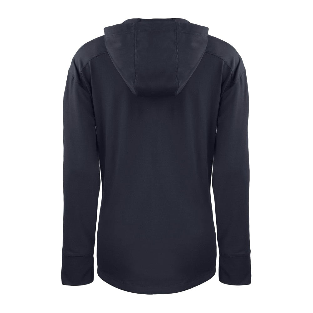 Cleveland Guardians Cutter & Buck Women's Daybreak Eco Recycled Half-Zip Hoodie - Navy Hoodies