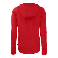 Cleveland Guardians Cutter & Buck Women's Daybreak Eco Recycled Full-Zip Hoodie - Red Hoodies