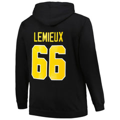 NHL Mario Lemieux Pittsburgh Penguins Mitchell & Ness Name & Number Pullover Hoodie - Black