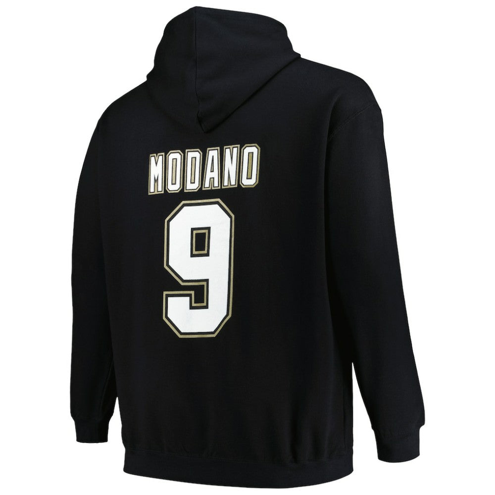 NHL Mike Modano Dallas Stars Mitchell & Ness Name & Number Pullover Hoodie - Black